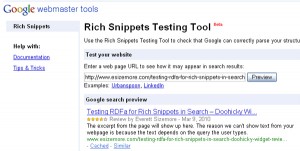 Rich Snippets Testing Tool screenshot for the Doohiky Widget Review Rich Snippets Testing Tool screenshot for the Doohiky Widget Review